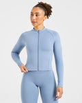 Staple Zip Jacket - Slate Bleu