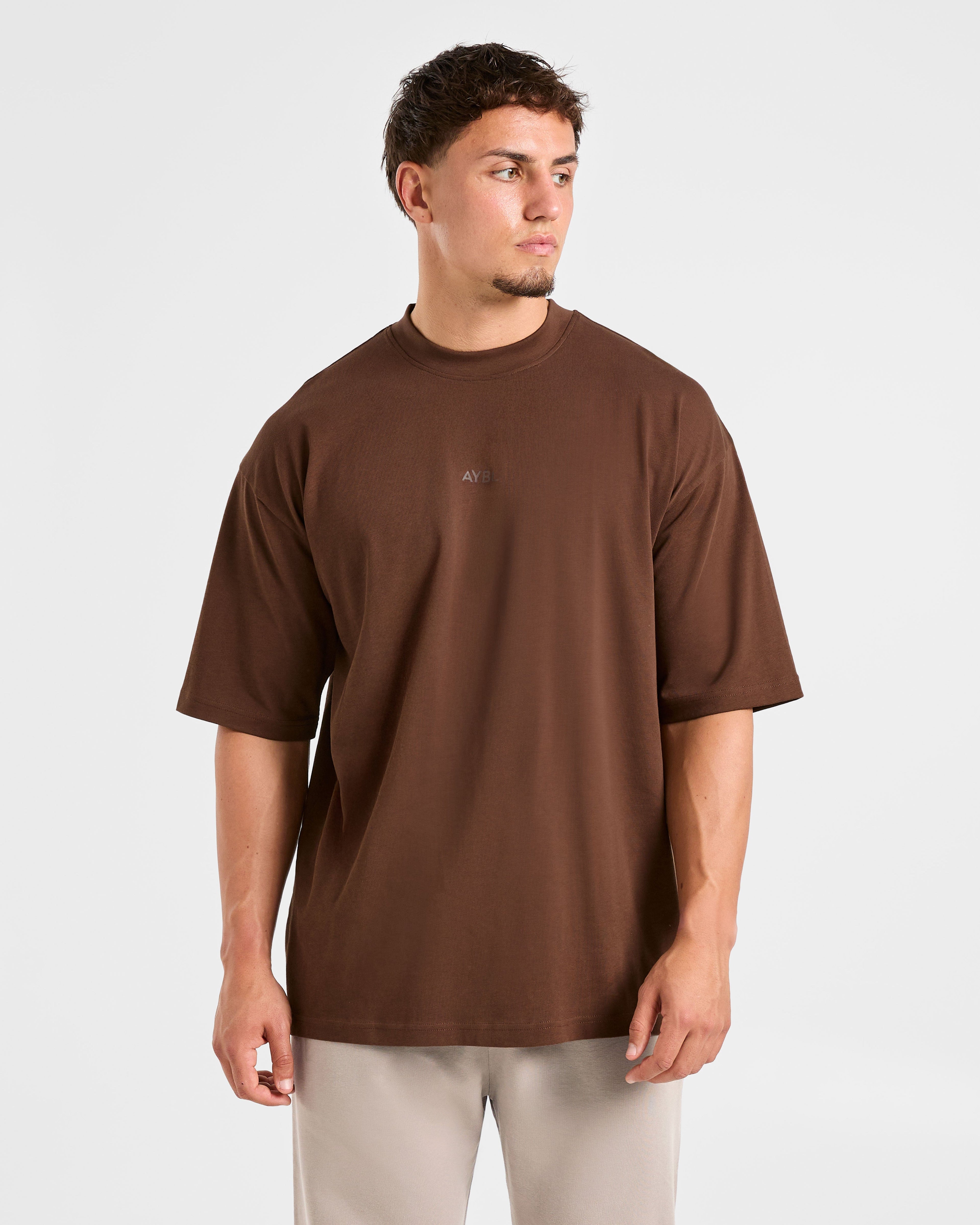 Craft Oversized T Shirt - Marron