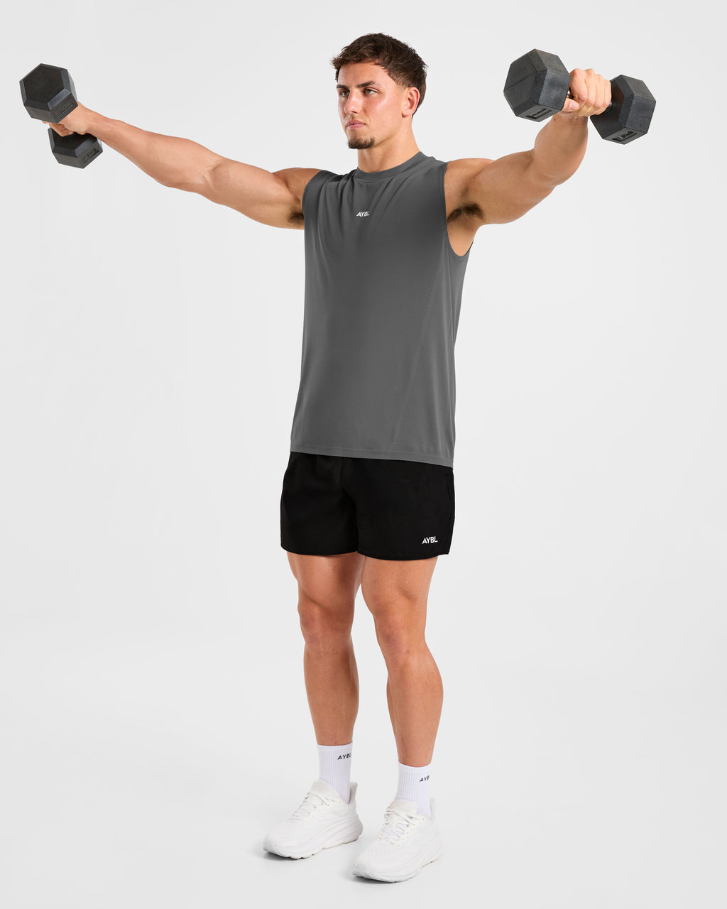 Attain Seamless Vest - Storm Gris
