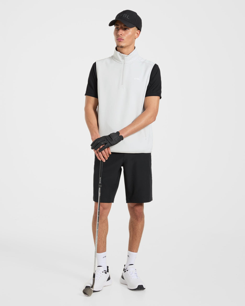 Precision 1/4 Zip Vest - Ice Grey