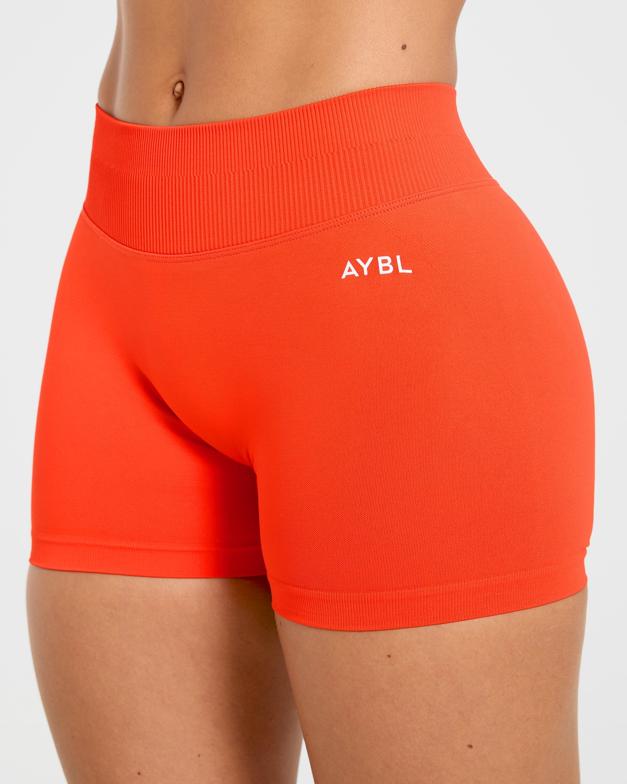 Enhance Seamless Shorts | 3.5" - Summer Orange