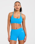 Enhance Seamless Sports Bra - Summer Cobalt