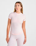 Sculpt T Shirt - Pastel Rose