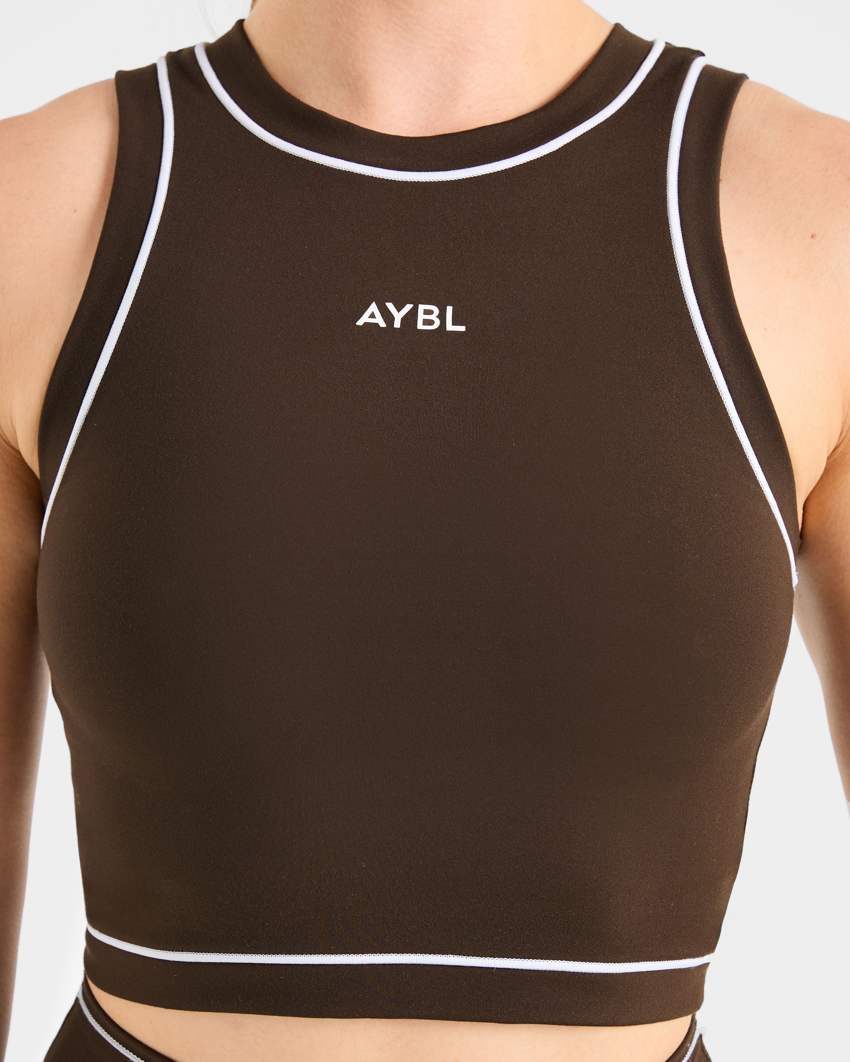 Form Tank Top - Coffee Bean