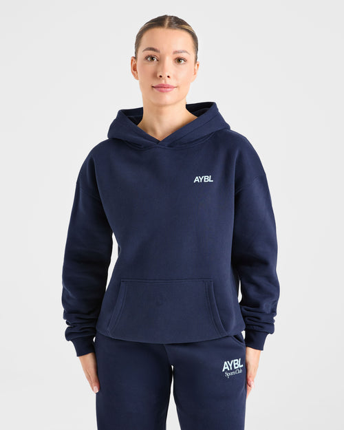 AYBL Sports Club Oversized Hoodie - Navy/Bleu