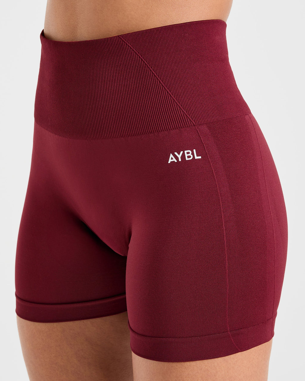 Empower Seamless Shorts - Rouge Wine