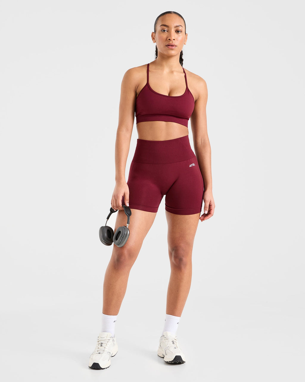 Empower Seamless Sports Bra - Rouge Wine