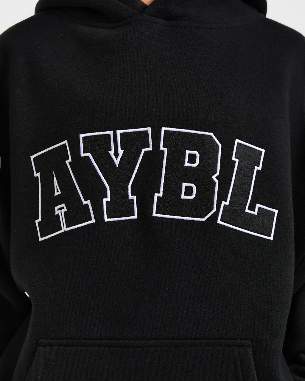 Varsity 2.0 Oversized Hoodie - Noir