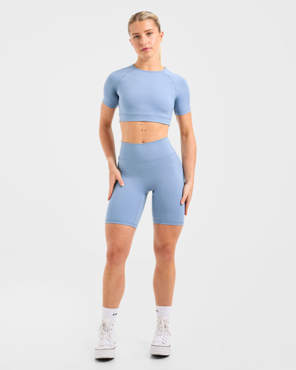 Staple Cycling Shorts - Slate Bleu