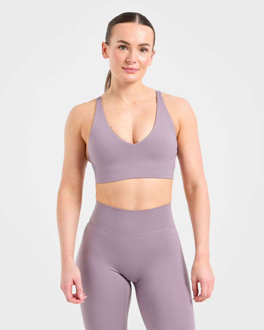 Staple Sports Bra - Mauve Violet