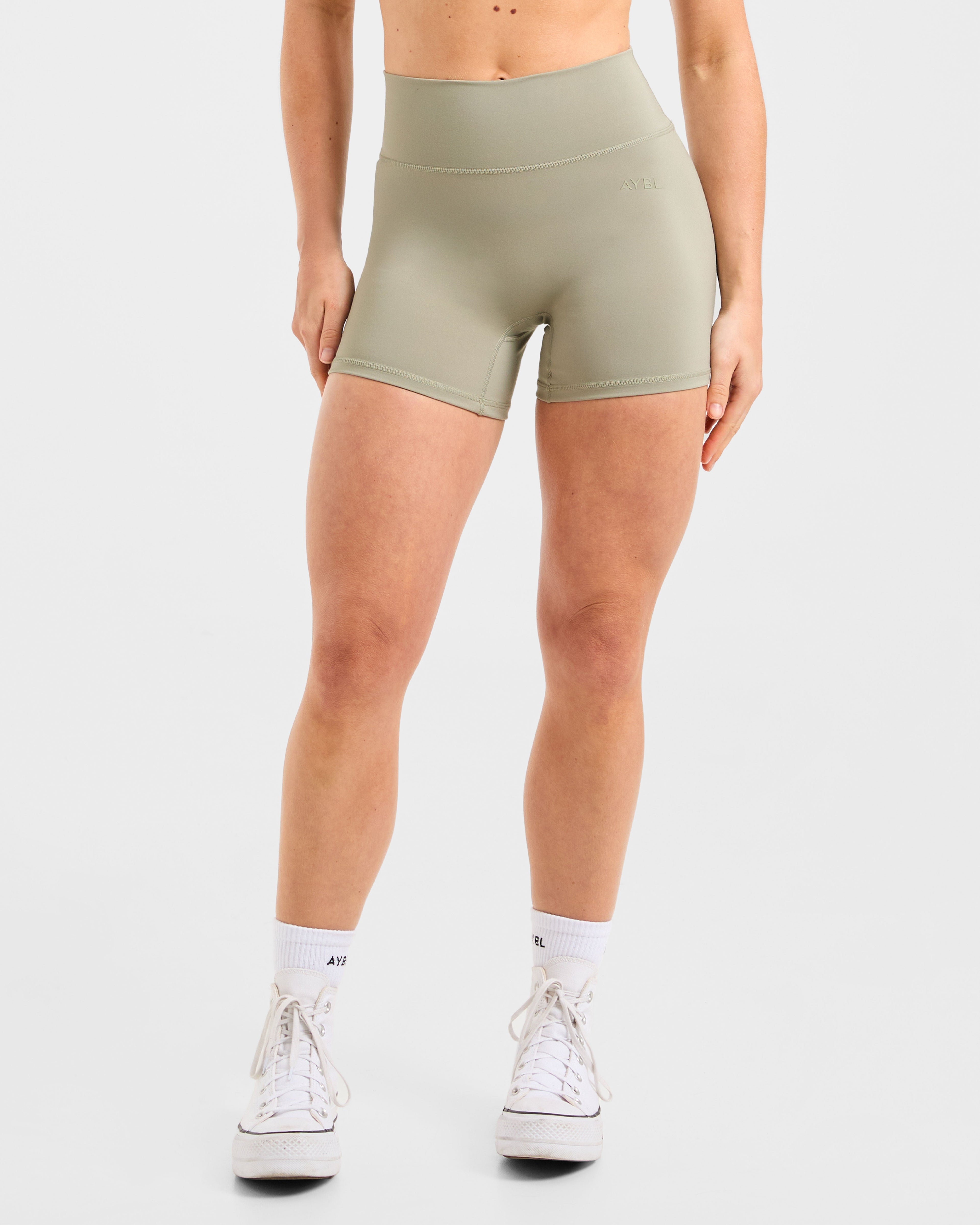 Staple Shorts - Washed Olive
