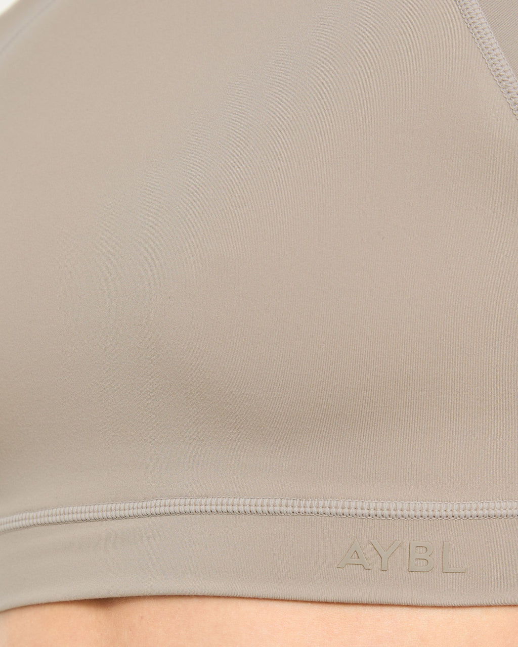 Staple Crop Top - Muted Taupe