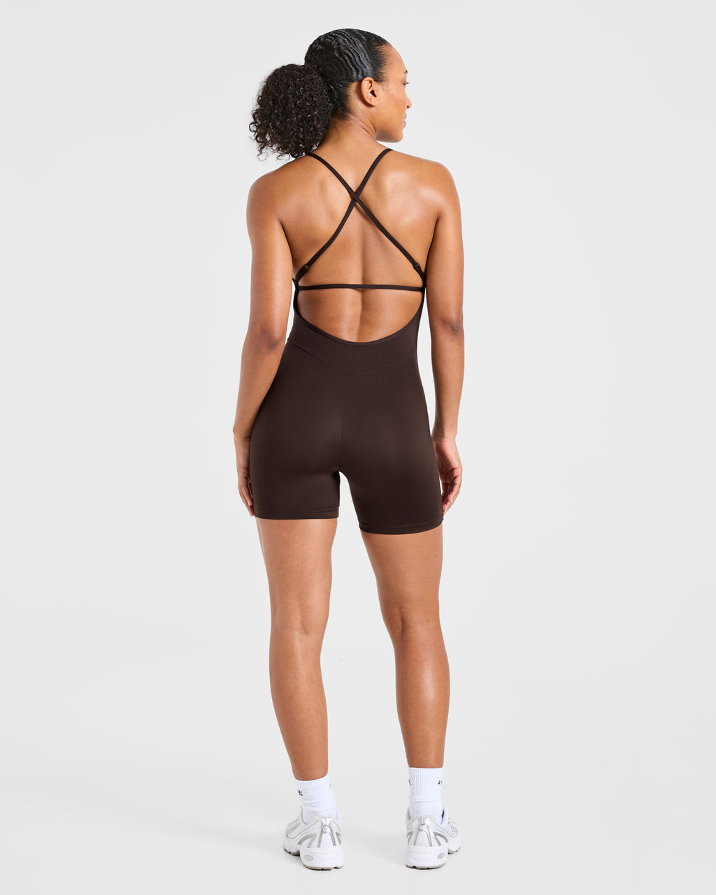 Sculpt Backless All In One - Deep Cocoa Marron