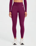 Engage Leggings - Rich Plum