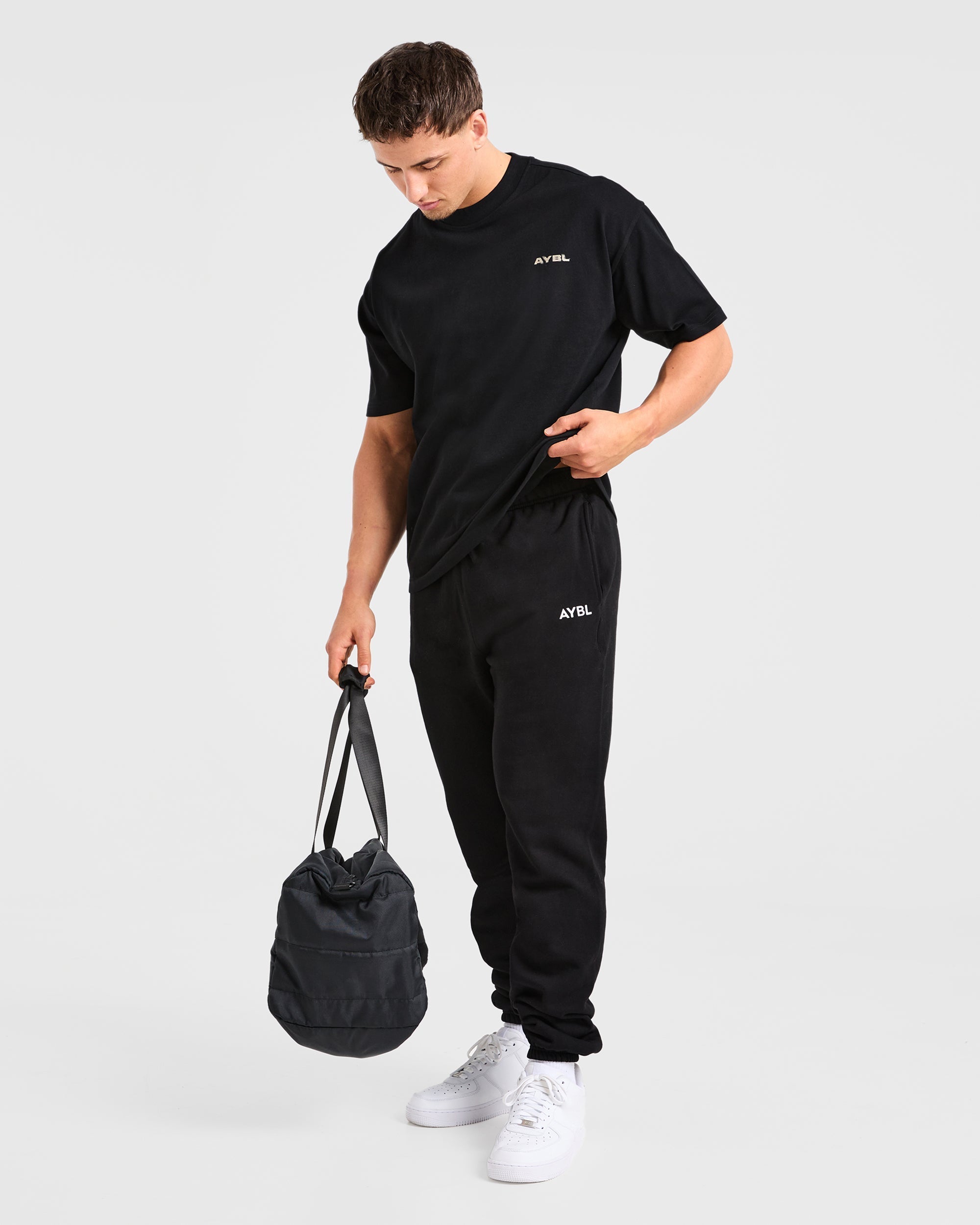 Blur Oversized T Shirt - Noir