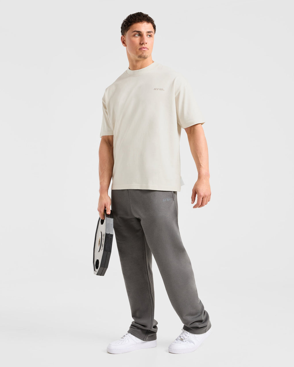 Blur Oversized T Shirt - Off Blanc