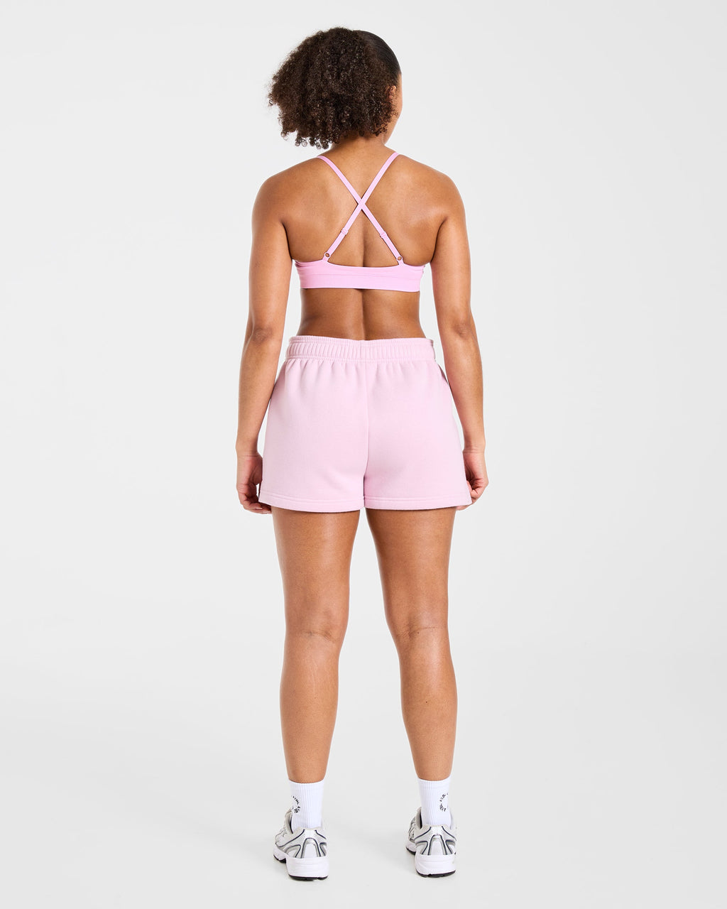 Varsity 2.0 Oversized Shorts - Iced Rose