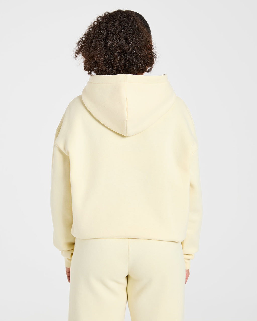 Varsity 2.0 Oversized Hoodie - Butter Jaune