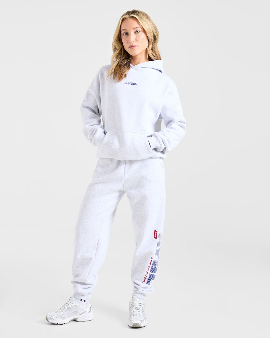 Athletics Dept Oversized Joggers - Gris Marl
