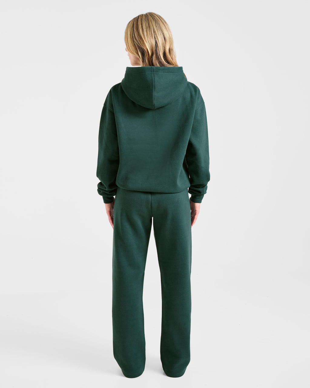 Varsity 2.0 Oversized Straight Leg Joggers - Deep Forest