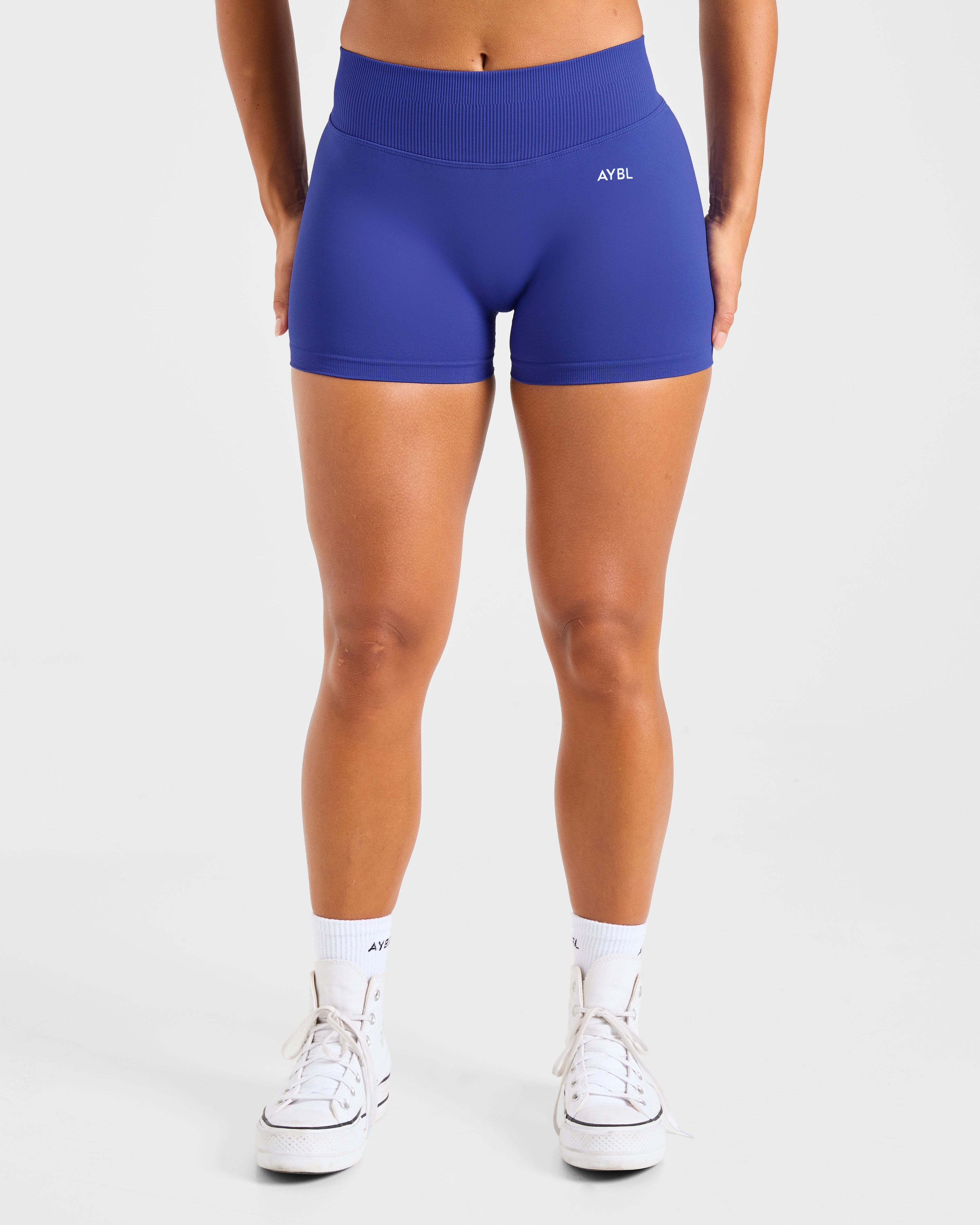 Enhance Seamless Shorts | 3.5" - Cobalt Bleu