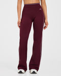Form Flared Leggings - Deep Mulberry
