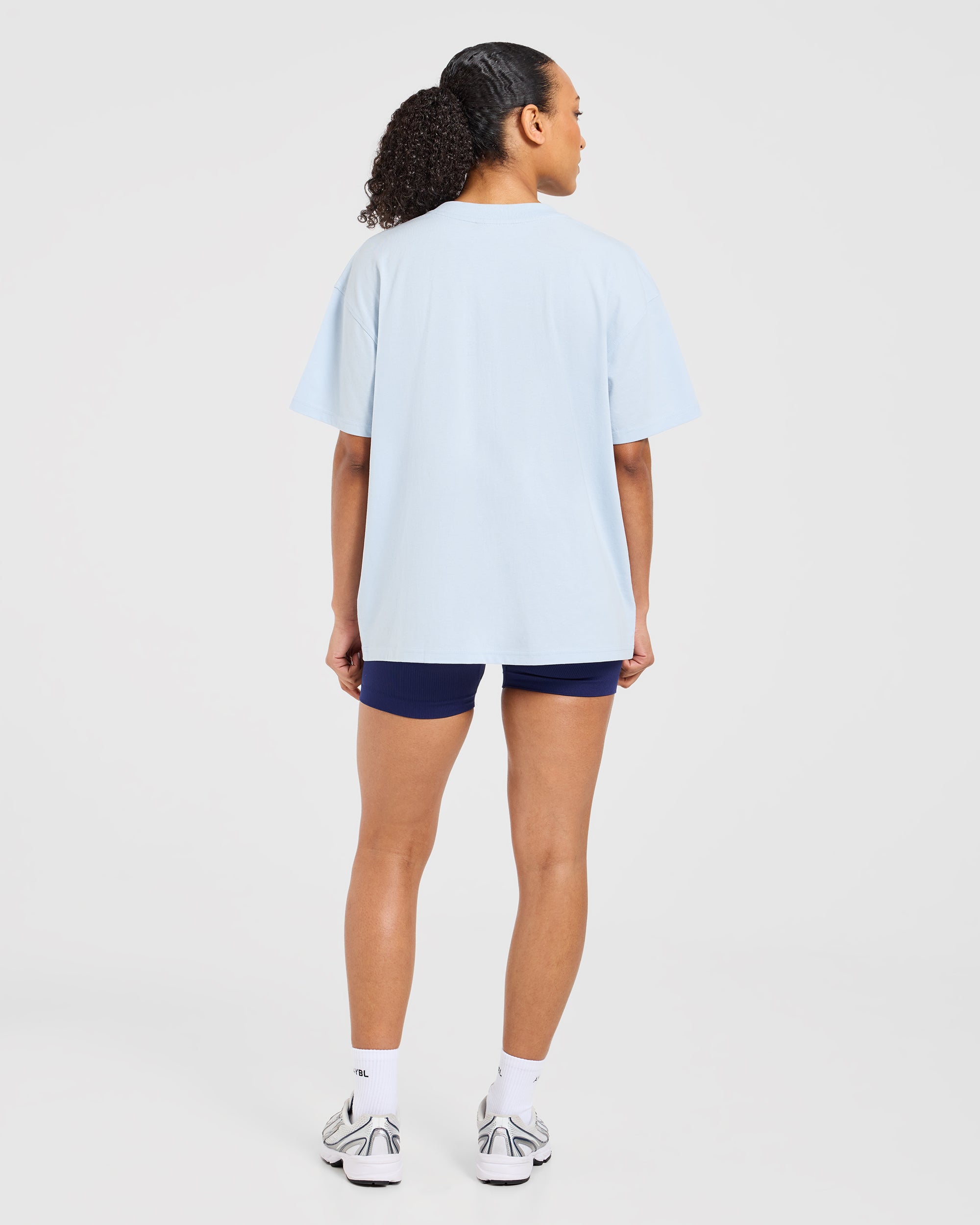 Varsity 2.0 Oversized T Shirt - Bleu