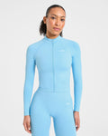 Enhance Seamless Jacket - Powder Bleu