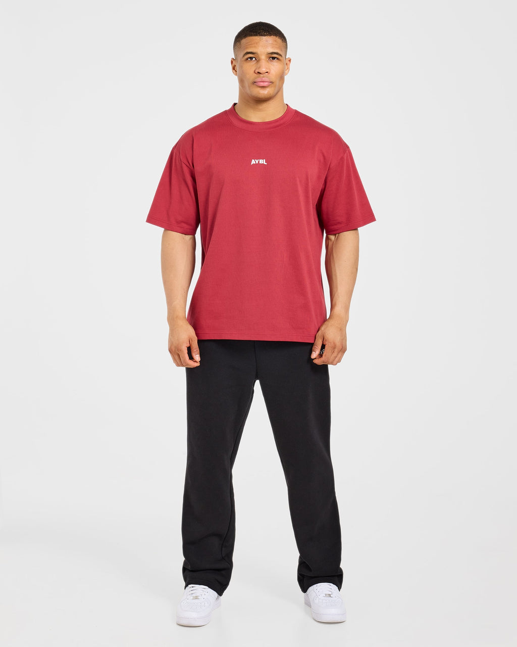 Wesley Vissers X Beyond Limits Oversized T Shirt - Rouge