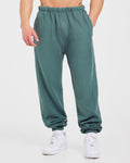 Lift Club Distressed Joggers - Washed Teal