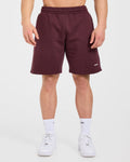 Restore Oversized Shorts - Dusty Plum