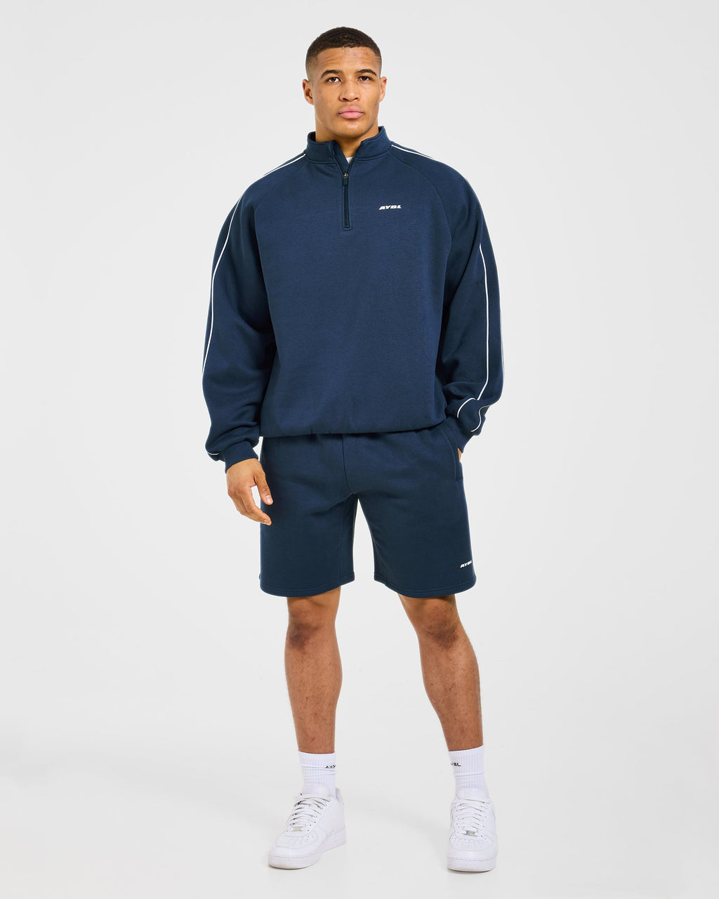 Restore Oversized Shorts - Navy Blue