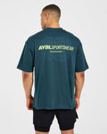 AYBL Sportswear 18 Oversized T Shirt - Teal Vert