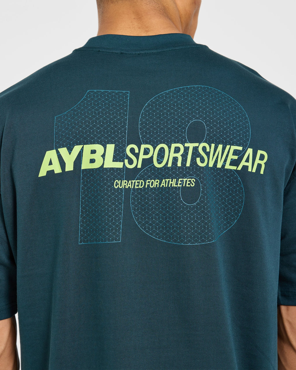 AYBL Sportswear 18 Oversized T Shirt - Teal Vert