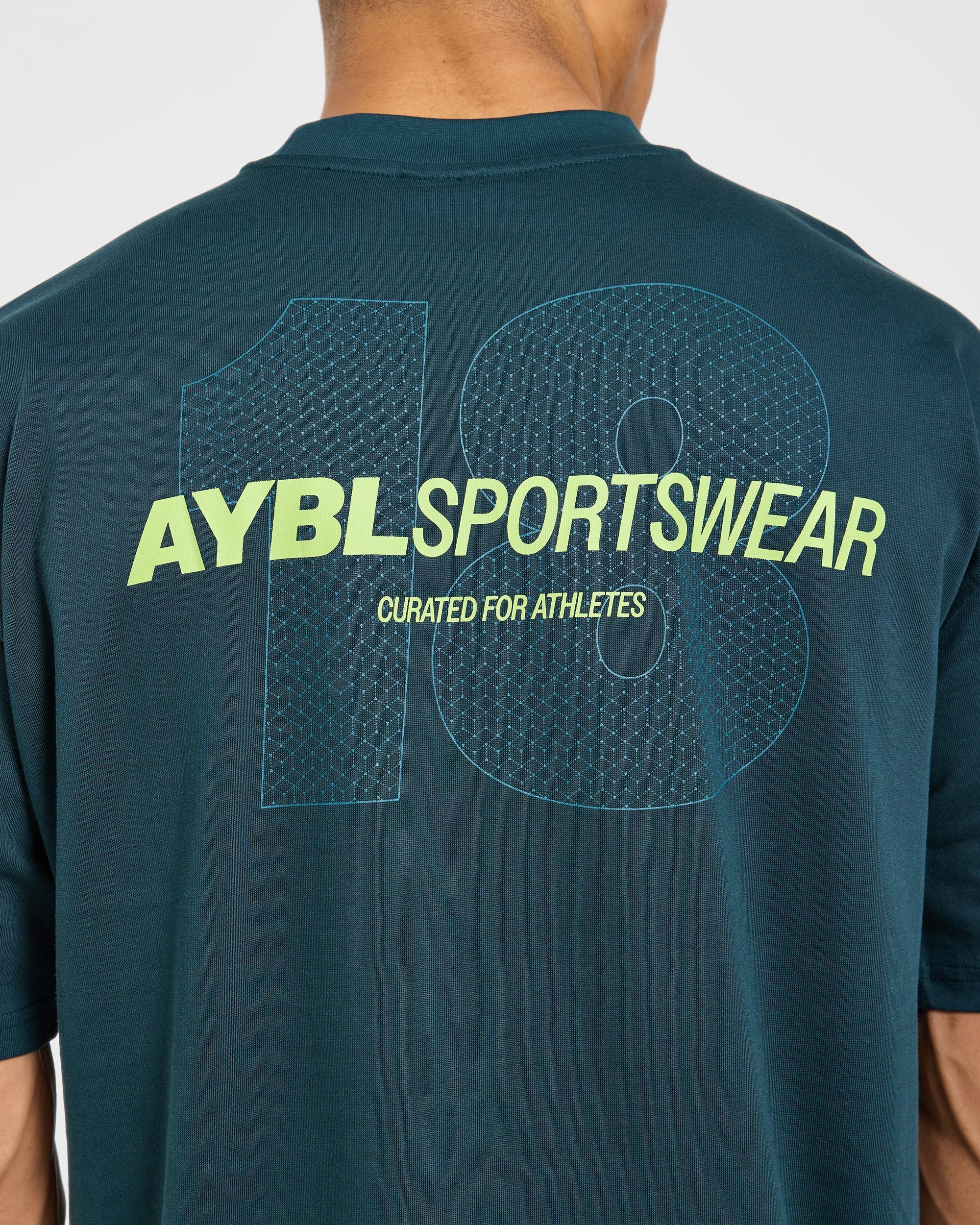 AYBL Sportswear 18 Oversized T Shirt - Teal Vert