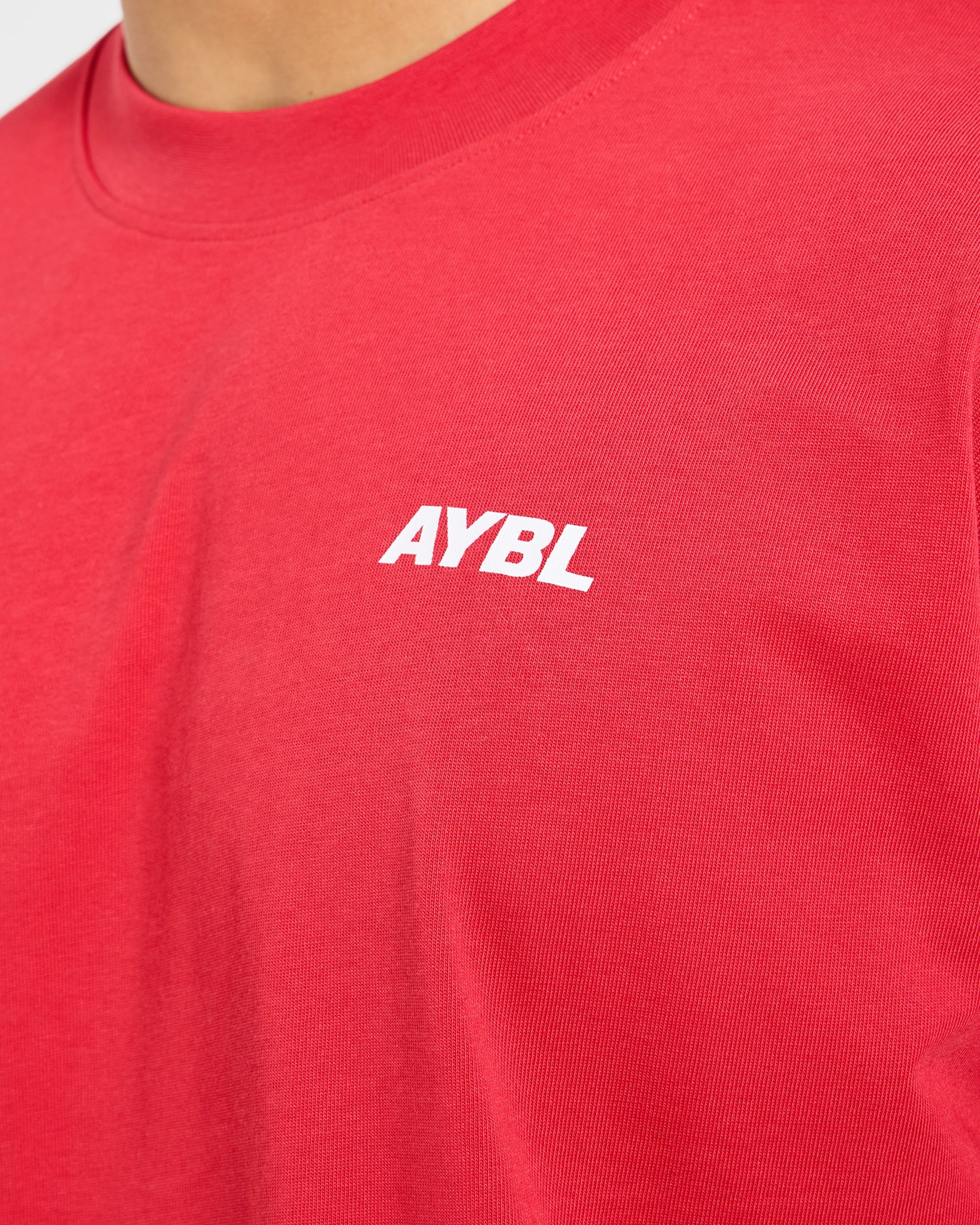 AYBL Sportswear 18 Oversized T Shirt - Rouge