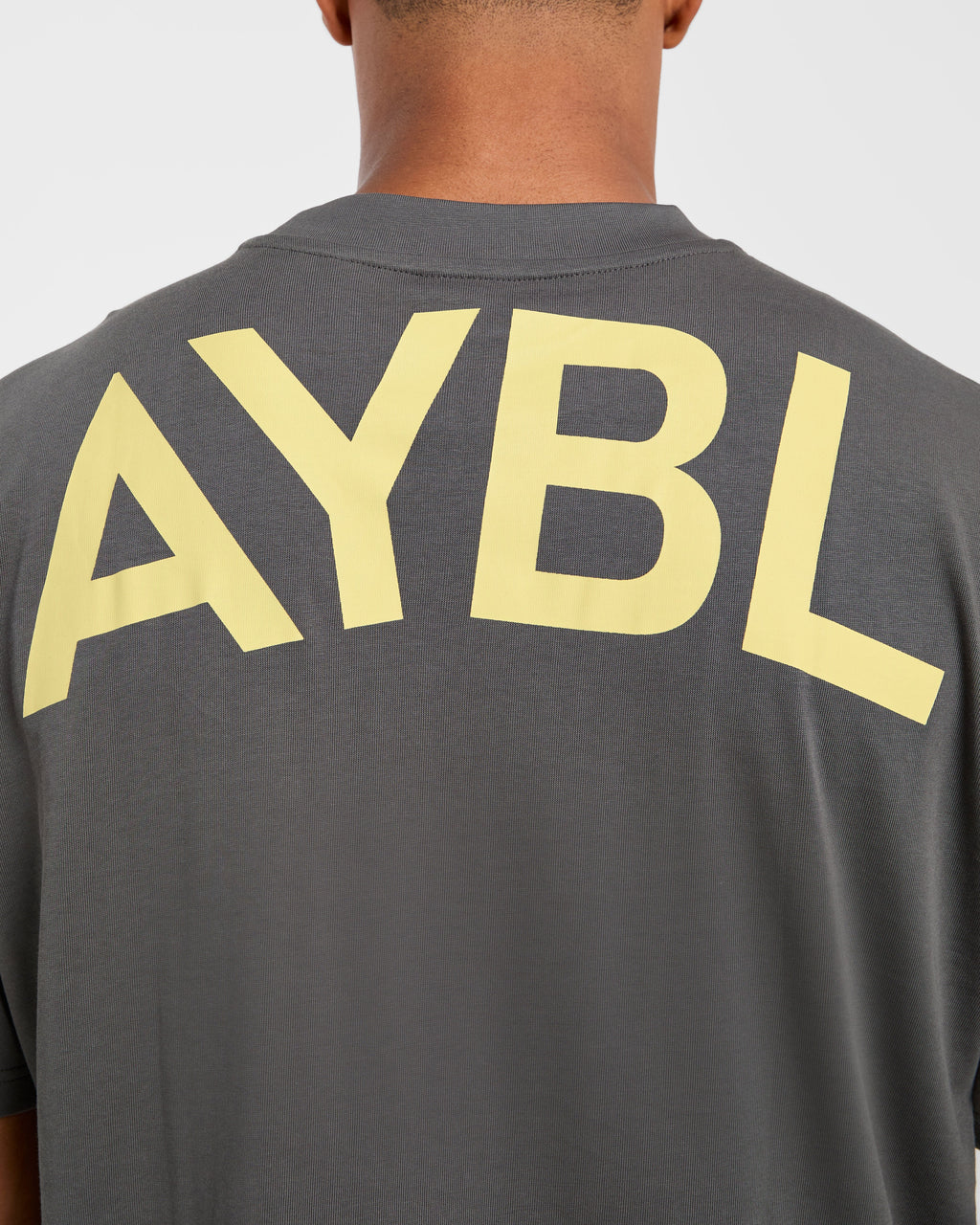 Essential Oversized T Shirt - Charcoal/Butter