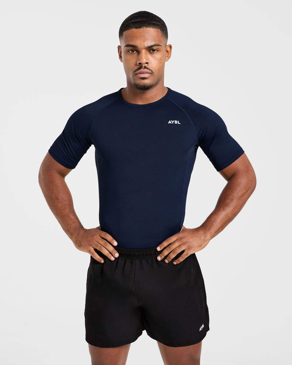 Compression T Shirt - Navy