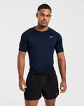 Compression T Shirt - Navy