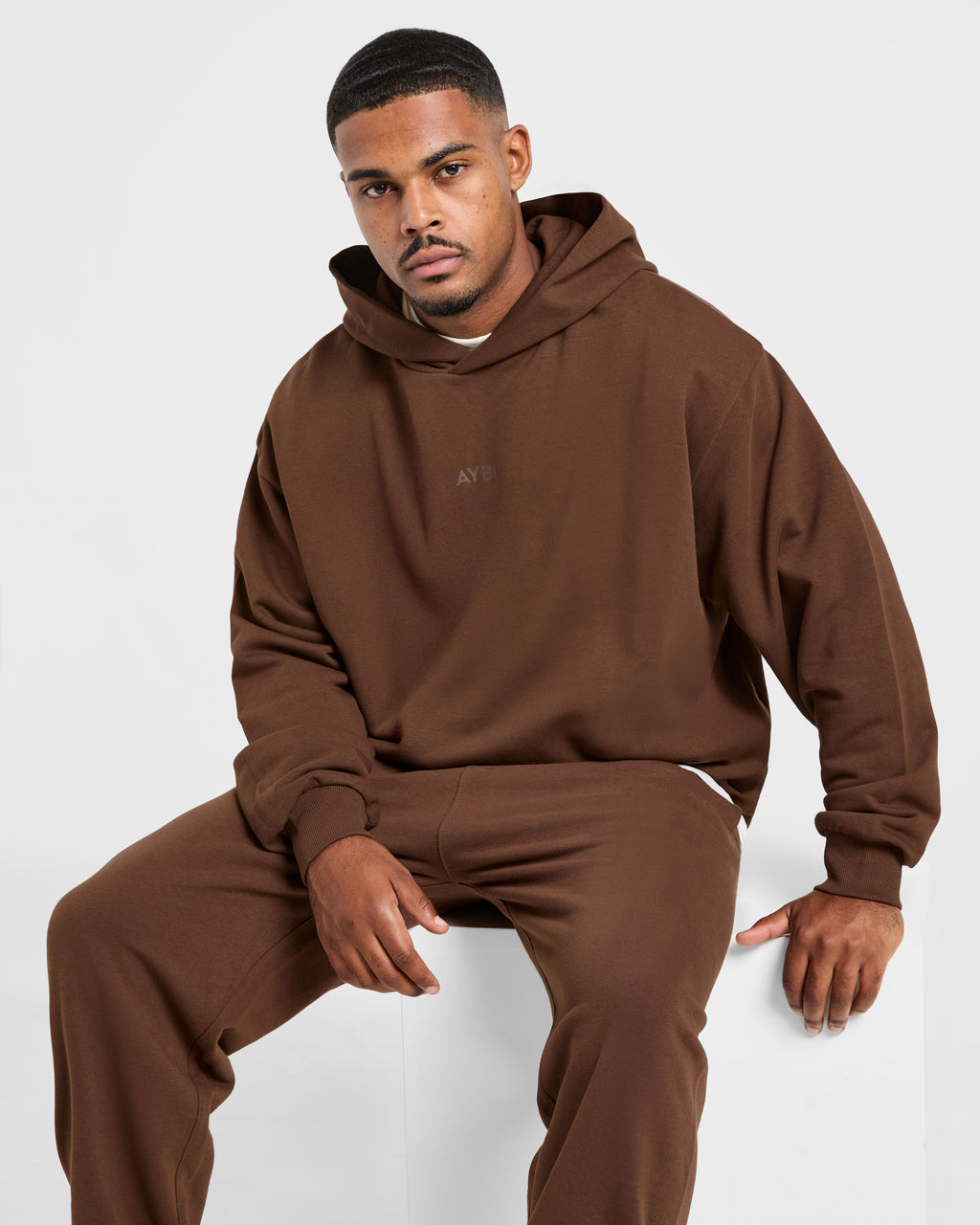 Craft Oversized Hoodie - Marron