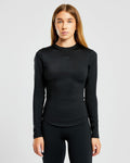 Sculpt Long Sleeve Top - Noir