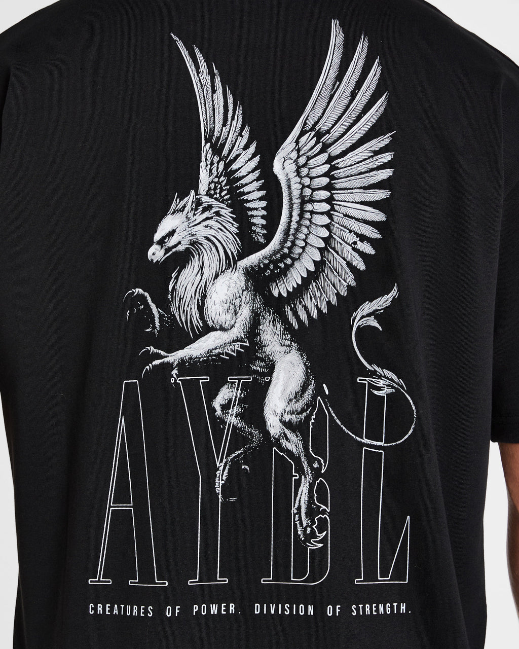 Creatures Of Power Oversized T Shirt - Noir