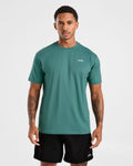 Essential T Shirt - Vintage Teal