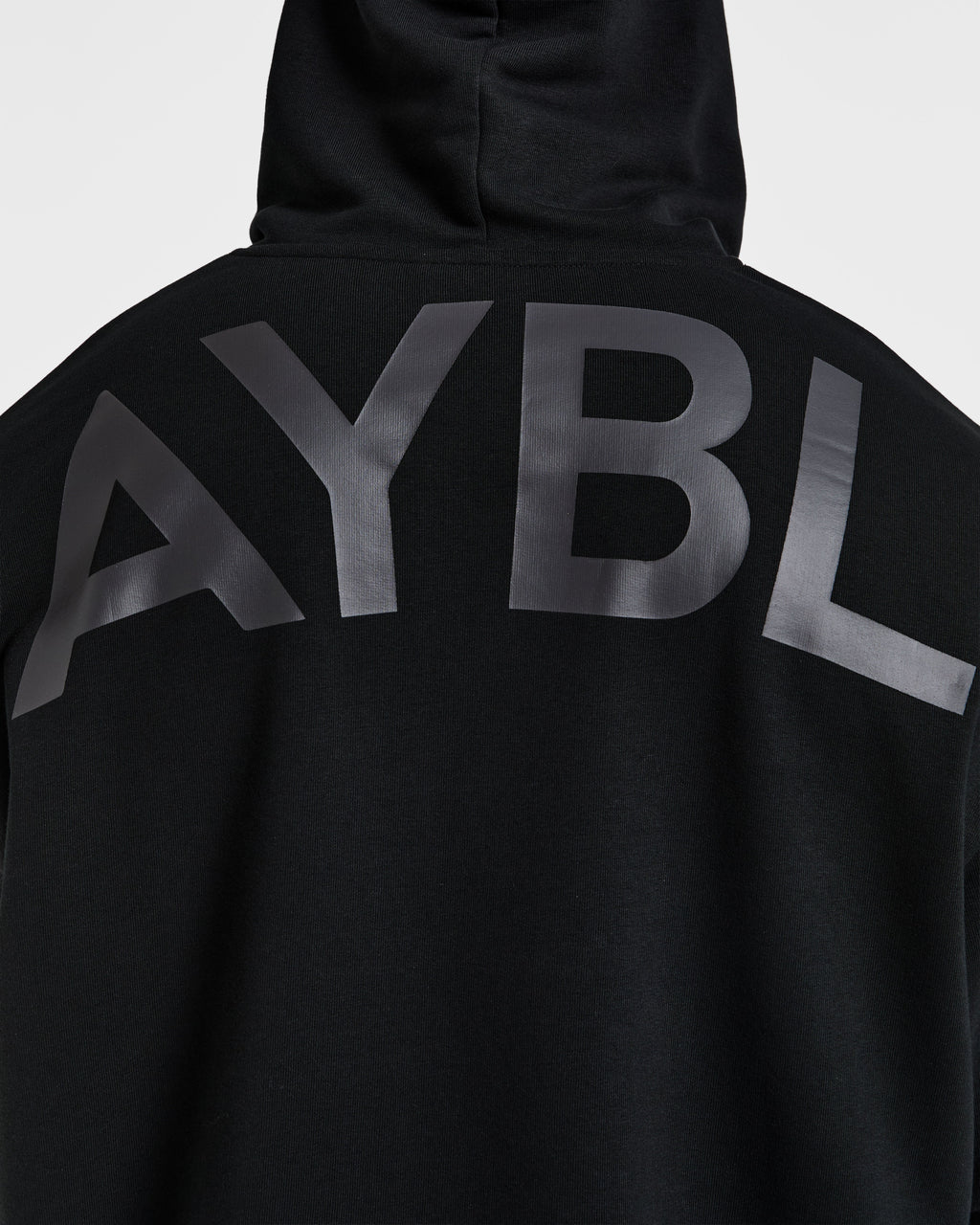 Essential Oversized Graphic Hoodie - Noir