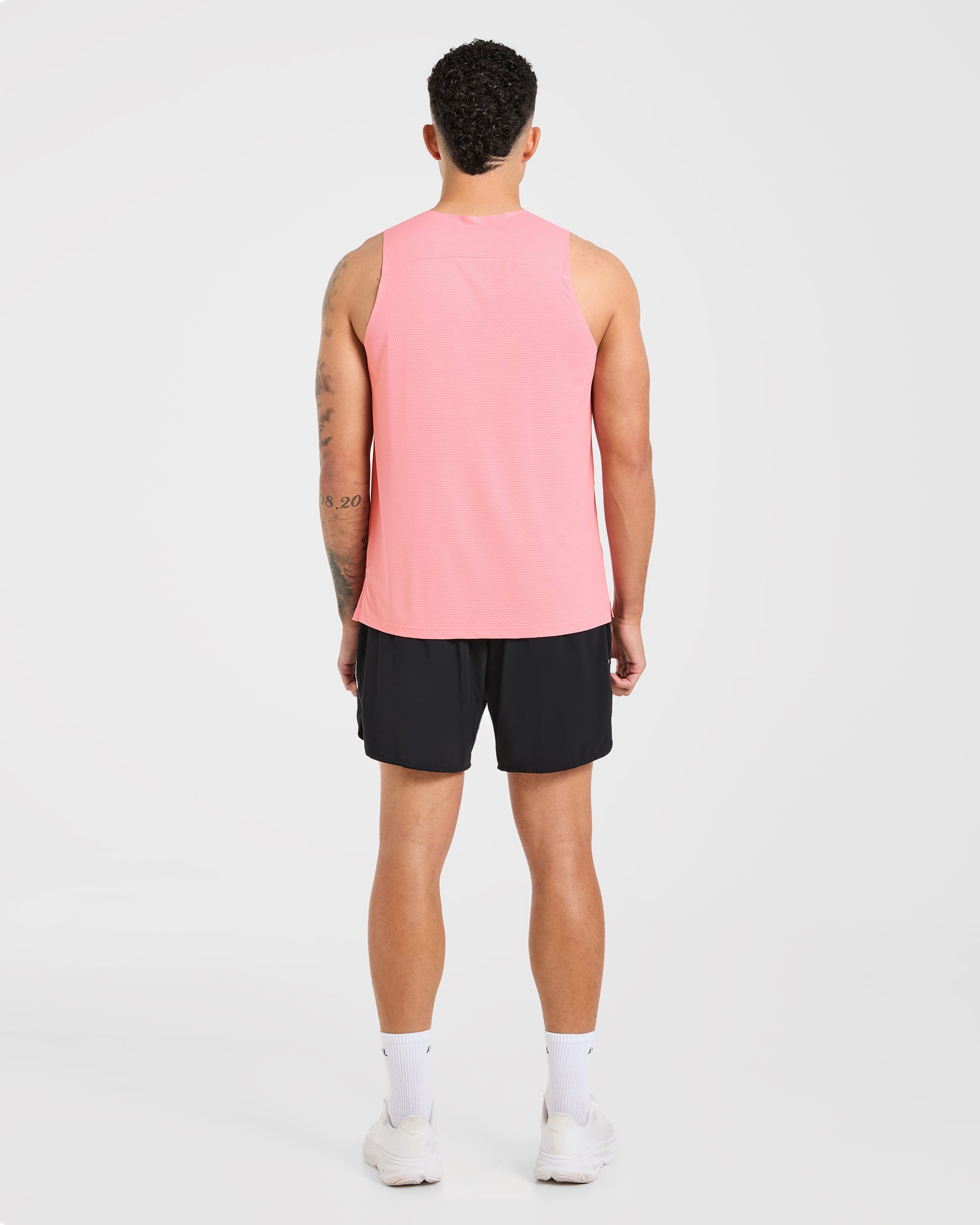 Run Loose Tank - Pastel Coral