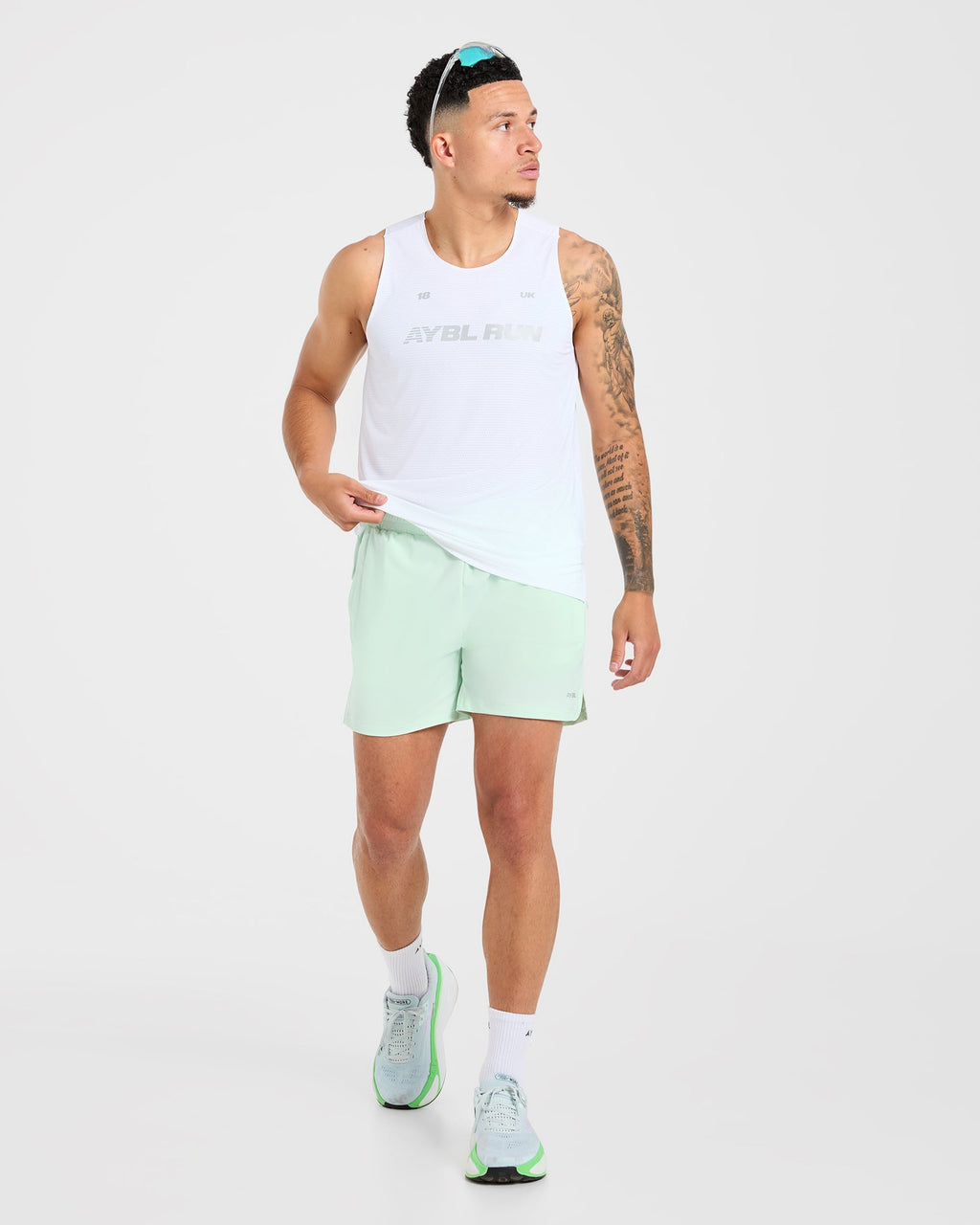 Run Loose Tank - Blanc