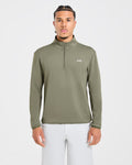 Precision 1/4 Zip Pullover - Deep Sage