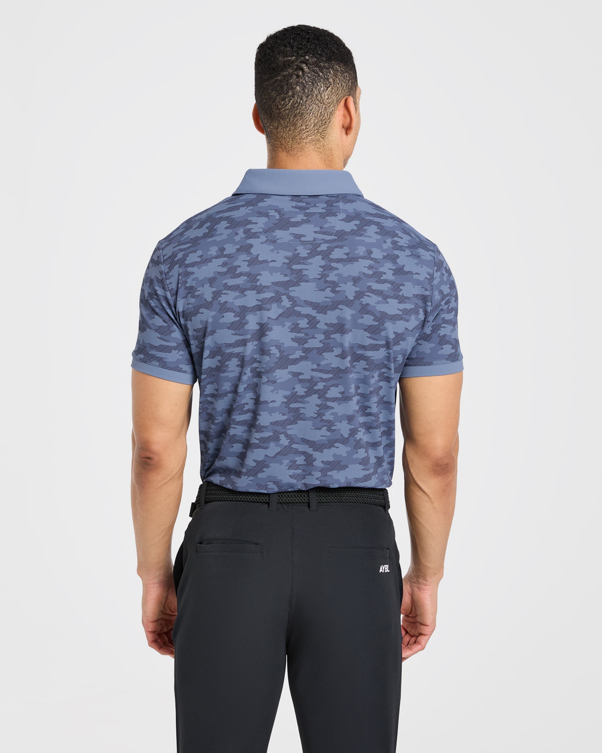 Precision Camo Polo - Bleu