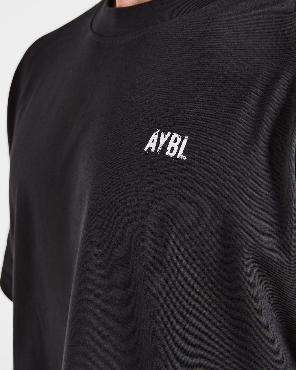 Gym Chalk Oversized T Shirt - Noir