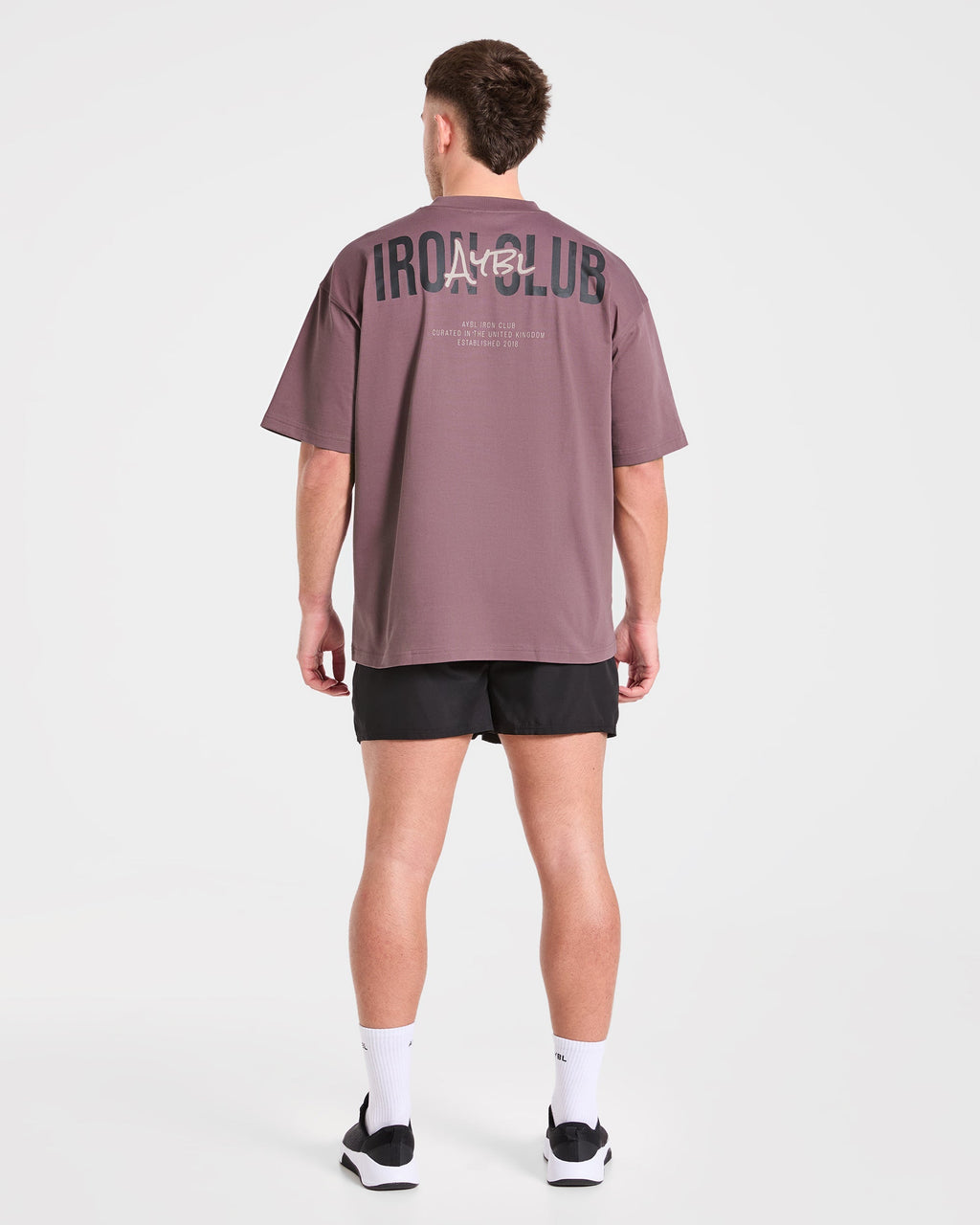 AYBL Iron Club Oversized T Shirt - Flint Violet